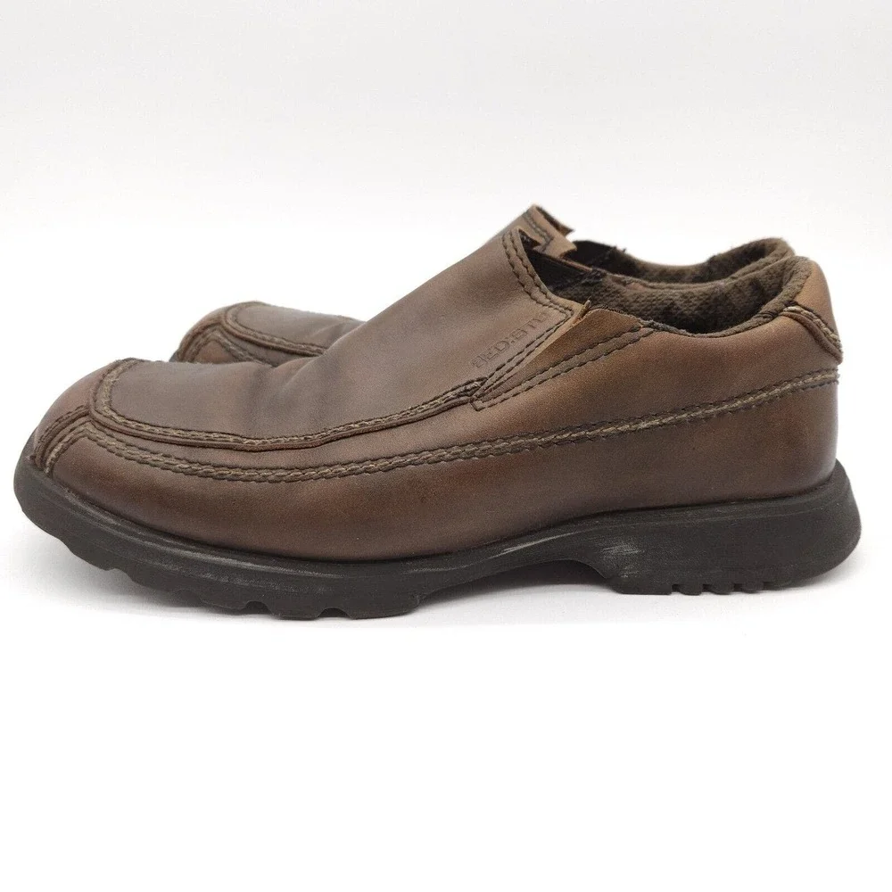Bed Stu (Mens Size 10) Loafers Brown Leather Slip On Dress Casual Shoes Moc Toe‎
